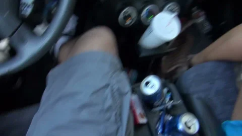 Sultry MILF Swallows Prick on the Road
